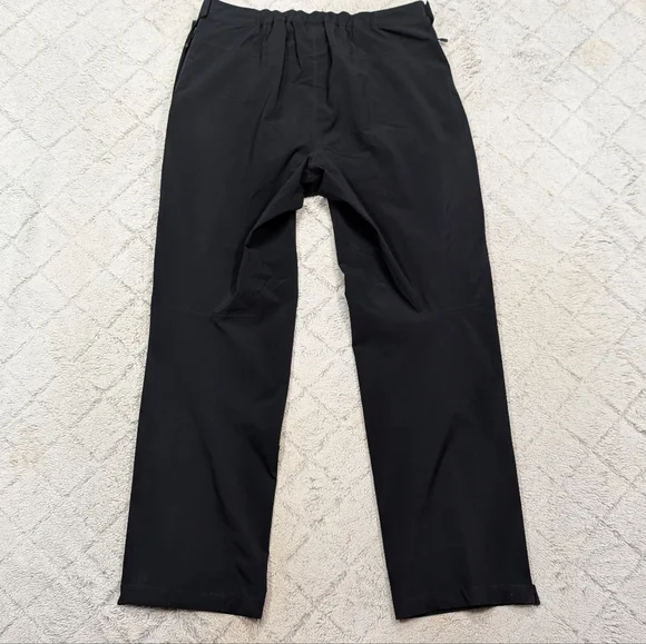 Mountain Hardwear Pants Mens L Black Ozonic Stretch Durable Shell Hike Outdoor - Picture 9 of 9